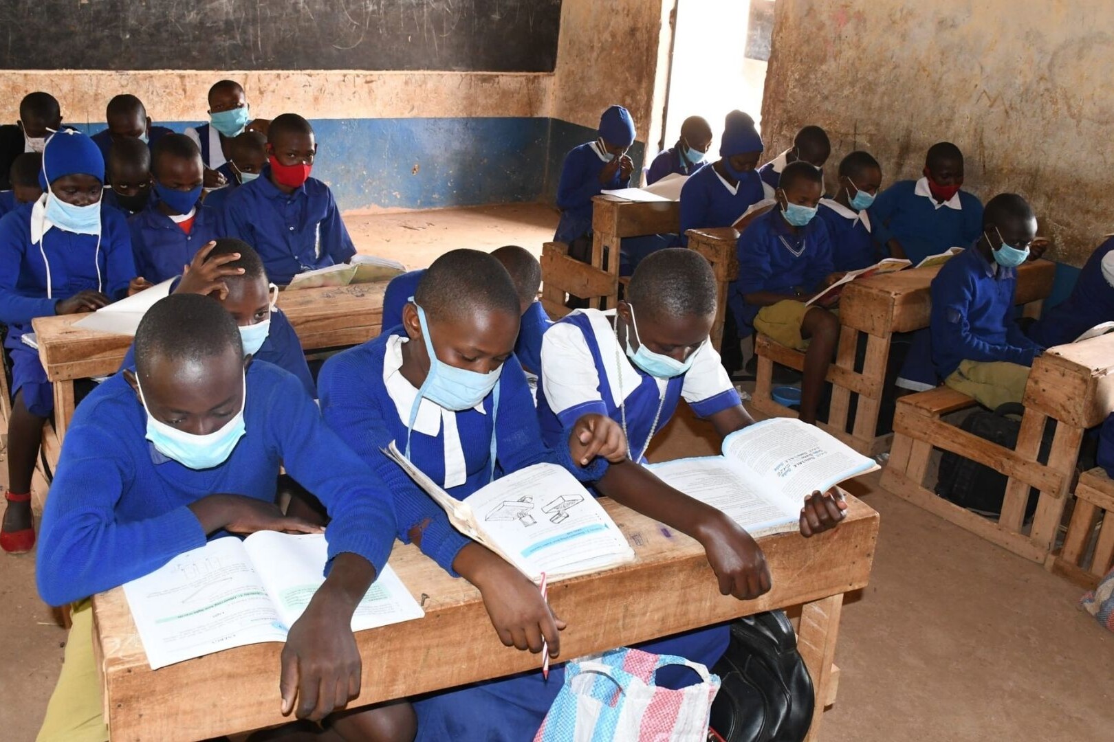 students in classroom